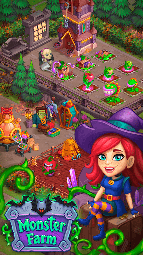 Monster Farm - Happy Ghost Village - Witch Mansion (Mod Mone