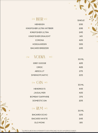 Verandah Moonshine menu 1