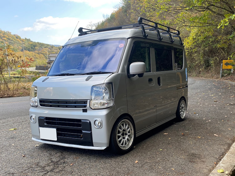 エブリイバンのカッコつけていこう・teamTSR・weds sport racing・クラゲマニア・明日もカッコつけて頑張って行こう❗️❗️に関するカスタム事例の投稿画像2枚目