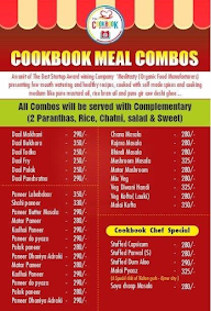 Cookbook  Meal Combos menu 2