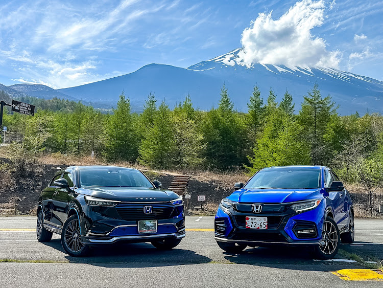ヴェゼルのRVヴェゼル・オフ会・富士山御殿場口五合目・コラボありがとうございました・みんなカッコイイ✌️に関するカスタム事例の投稿画像2枚目