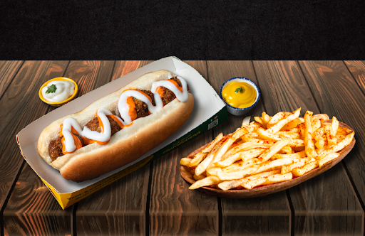 Fish Hot Dog + French Fries