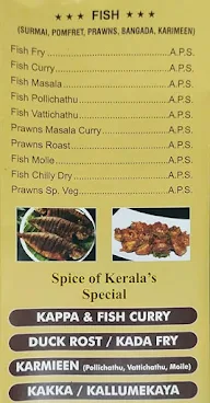 Spice Of Kerala menu 2