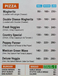 Da Pizza Day menu 1