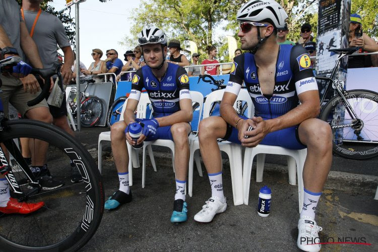 Un coureur se fait contrôler par des agents antidopage... pendant le Gala du Flandrien