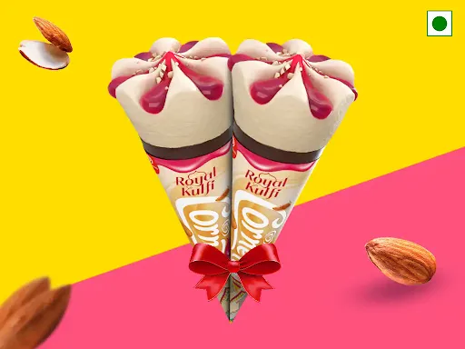 2 Kulfi Cornetto [110 Ml]