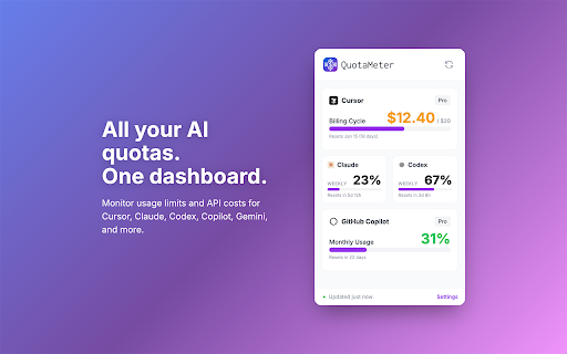 QuotaMeter screenshot 1