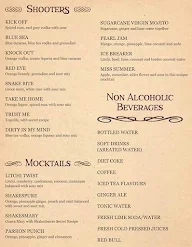 Shakesbierre menu 6