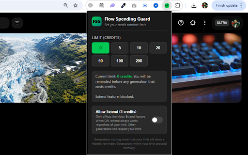 Flow Spending Guard screenshot 1