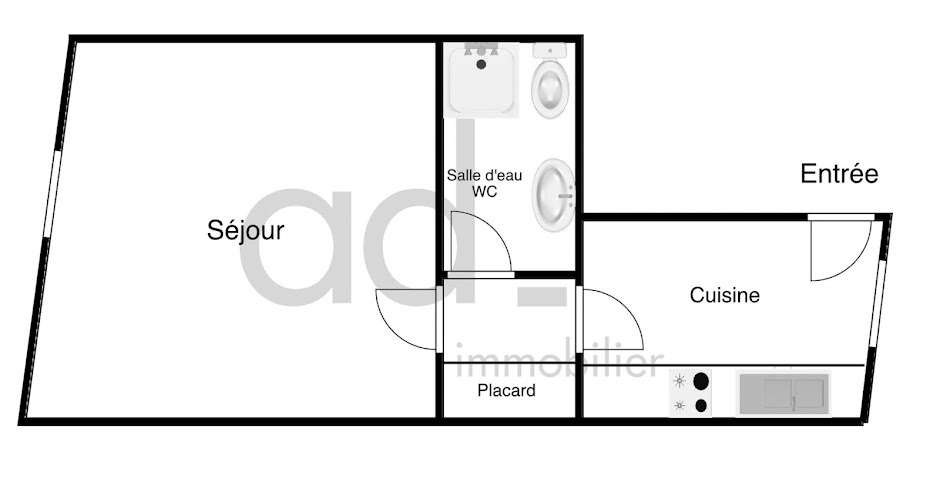 Vente appartement 17 pièces 28 m² à La Rochelle (17000), 186 900 €