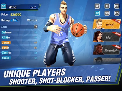 Hoop Legends: Slam Dunk Screenshot