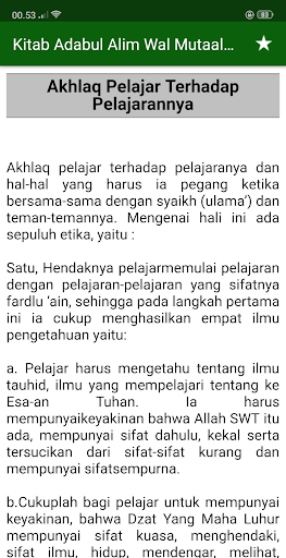 Kitab Adabul Alim Wal Mutaalim Terjemahan