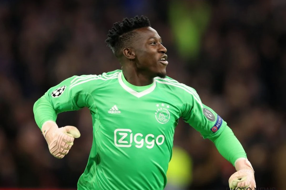 André Onana, le portier de l'Ajax Amsterdam, ne coûtera pas une fortune