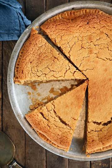 Easy Peanut Butter Chess Pie