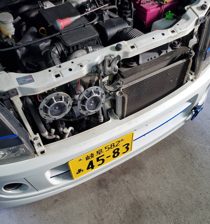 スカイラインクーペのお疲れ様でした・１号退院😊・ゆずちゃん・ボカシ入りフロントガラス・おやすみなさいに関するカスタム事例の投稿画像5枚目