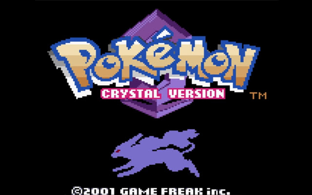 Pokemon Crystal Version Game