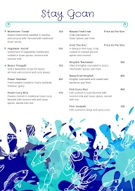 The Fisherman's Wharf menu 1