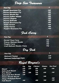 Nisarg Garden Resort menu 5