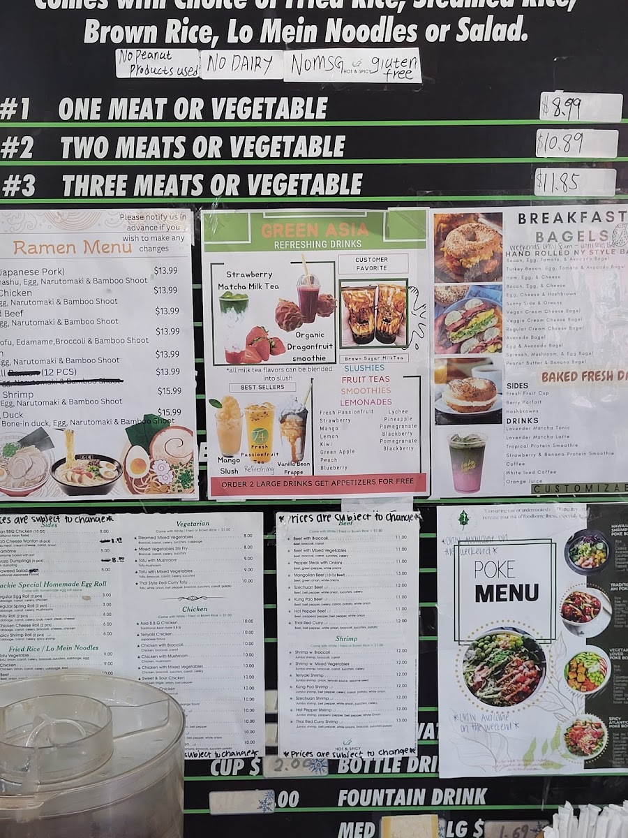 Storefront Menu