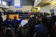 Farmers queue at Boka Tobacco Floors as banks there battle to find the US dollars with which to pay them for the sale of their crops this week.