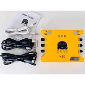 Soundcard K10 Bản 2020 _ Kỉ Niệm 10 Năm Của Xox K10 Âm Thanh Cực Hay