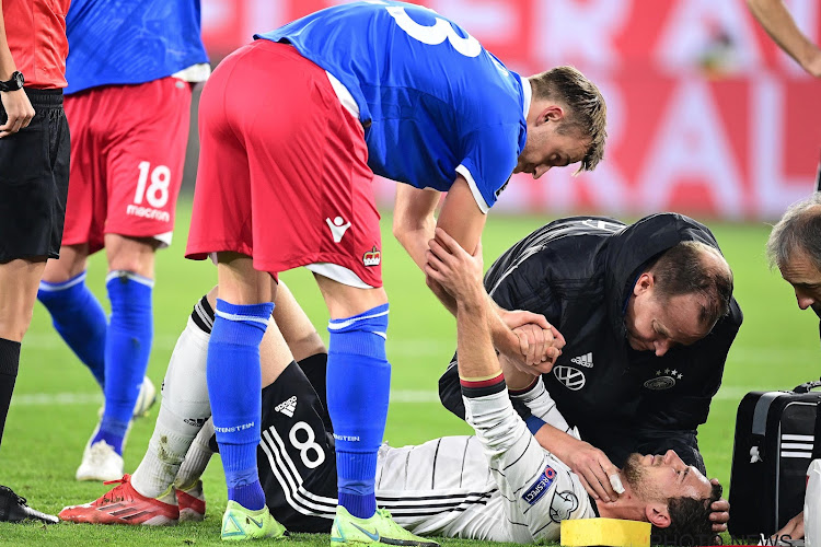 🎥 La superbe réaction du joueur du Liechtenstein exclu après son geste dangereux sur Goretzka