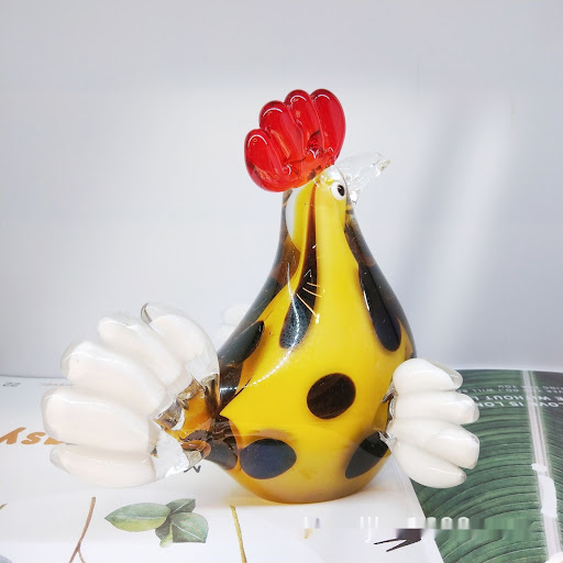 Title 5, Handmade Ancient French Glaze Crafts Ornaments,...