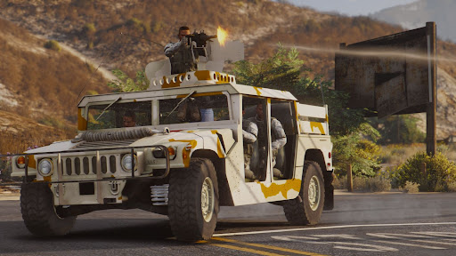 Screenshot Special forces Police car game