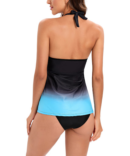 Title 12, Split Plus Size Swimsuit Womens Printed Leg Sh...