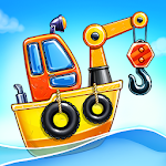 Cover Image of Download Build an Island. Kids Games for Boys. Build House  APK