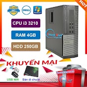 Case Máy Tính Đồng Bộ Thanhbinhpc Bo May Tinh Ban - Dell Optiplex 7010/9010 ( I3 3210/4G/250G ) - Bảo Hành 12T.