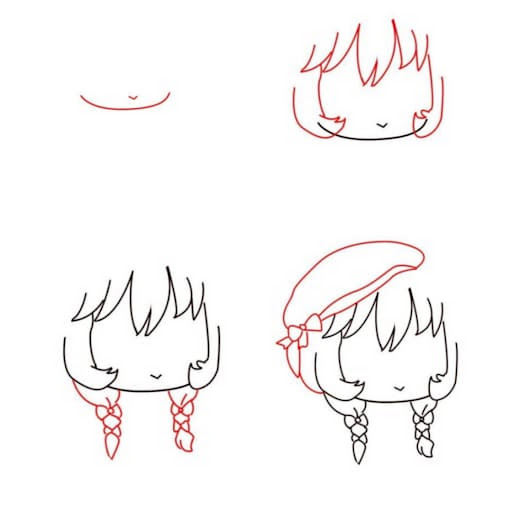 How to draw gacha life