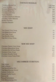 Sai Siddhi Rolls & Sandwich menu 2