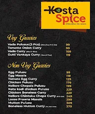 Kosta Spice menu 6