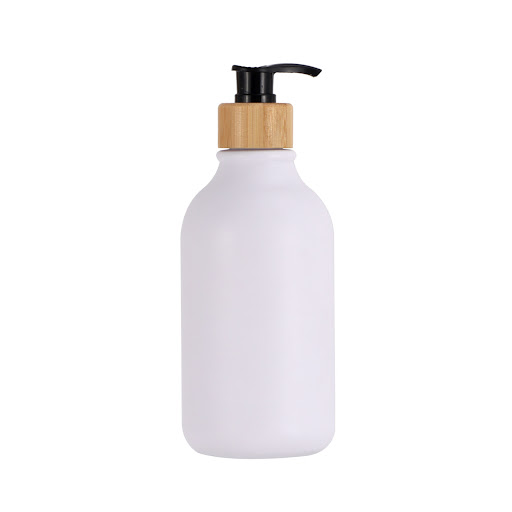 Title 3, Push Round Shoulder Frosted Lotion Bottle PET P...