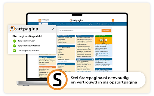 Startpagina.nl: nieuws, weer, verkeer en meer