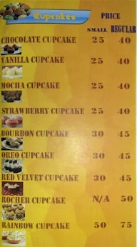 The Bakers Delight menu 1