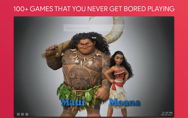 Moana Wallpaper HD Custom New Tab