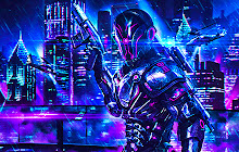 Sci-fi Cyberpunk Soldier Wallpapers New Tab small promo image