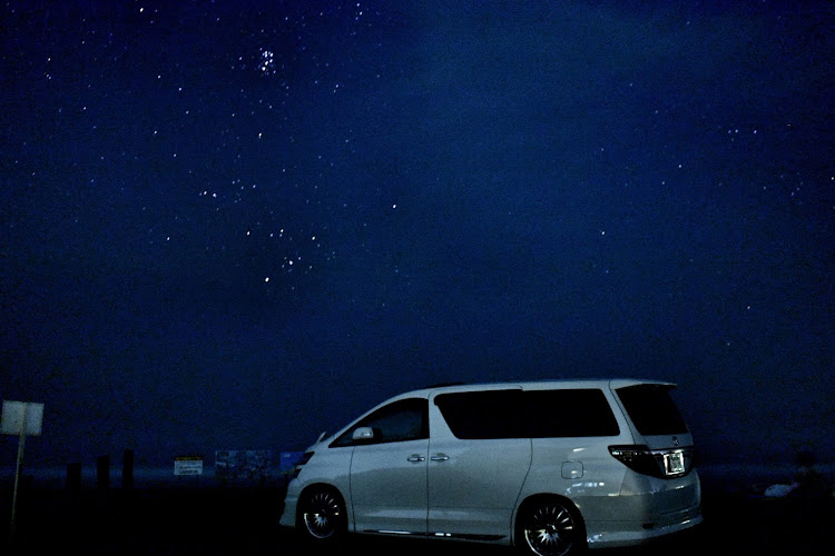 ヴェルファイアのペルセウス座流星群・愛車と星空・星・ドライブ・海に関するカスタム事例の投稿画像7枚目