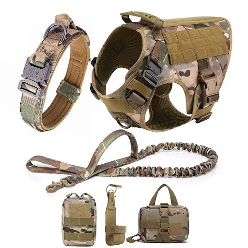 Title 5, Pet Vest Dog Training 6-piece Set Battle Suit. ...
