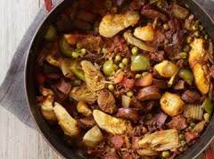 Spanish-Inspired Wild Rice, Chicken, and Chorizo Casserole Recipe