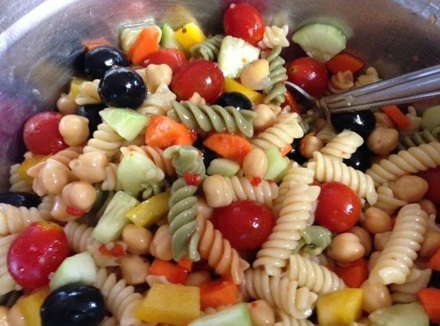 twisty italian pasta salad