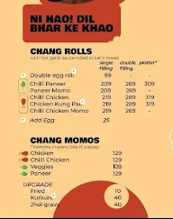 Sheikh Chang Singh menu 2