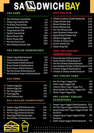 Sandwich Bay menu 3