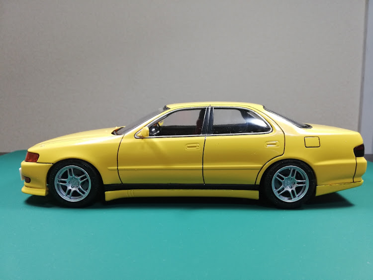 ヴェロッサの前置きインタークーラー・プラモデル・出っ歯？・JZX90クレスタに関するカスタム事例の投稿画像6枚目