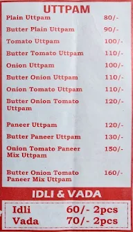 Tamil Nadu South Corner menu 2