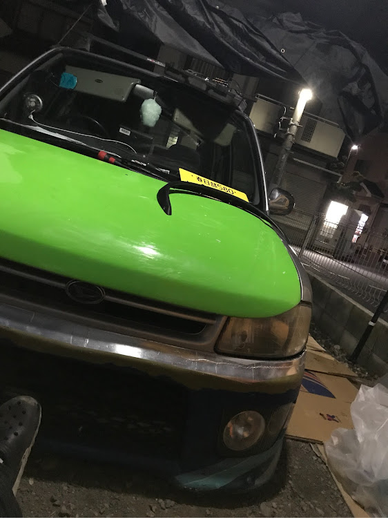 ミラのDIY・制作中・ミラ・オタクの車・はじめまして。初投稿です。に関するカスタム事例の投稿画像1枚目
