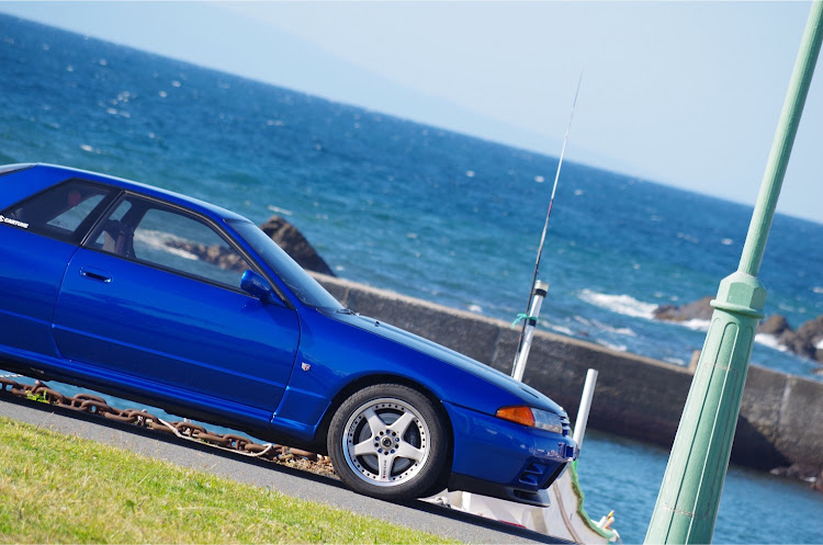 スカイライン GT-Rの房総半島1人暴走・青い海と青い空と青いGT-R・野島崎灯台・チャー弁・次はカツ弁❗に関するカスタム事例の投稿画像1枚目