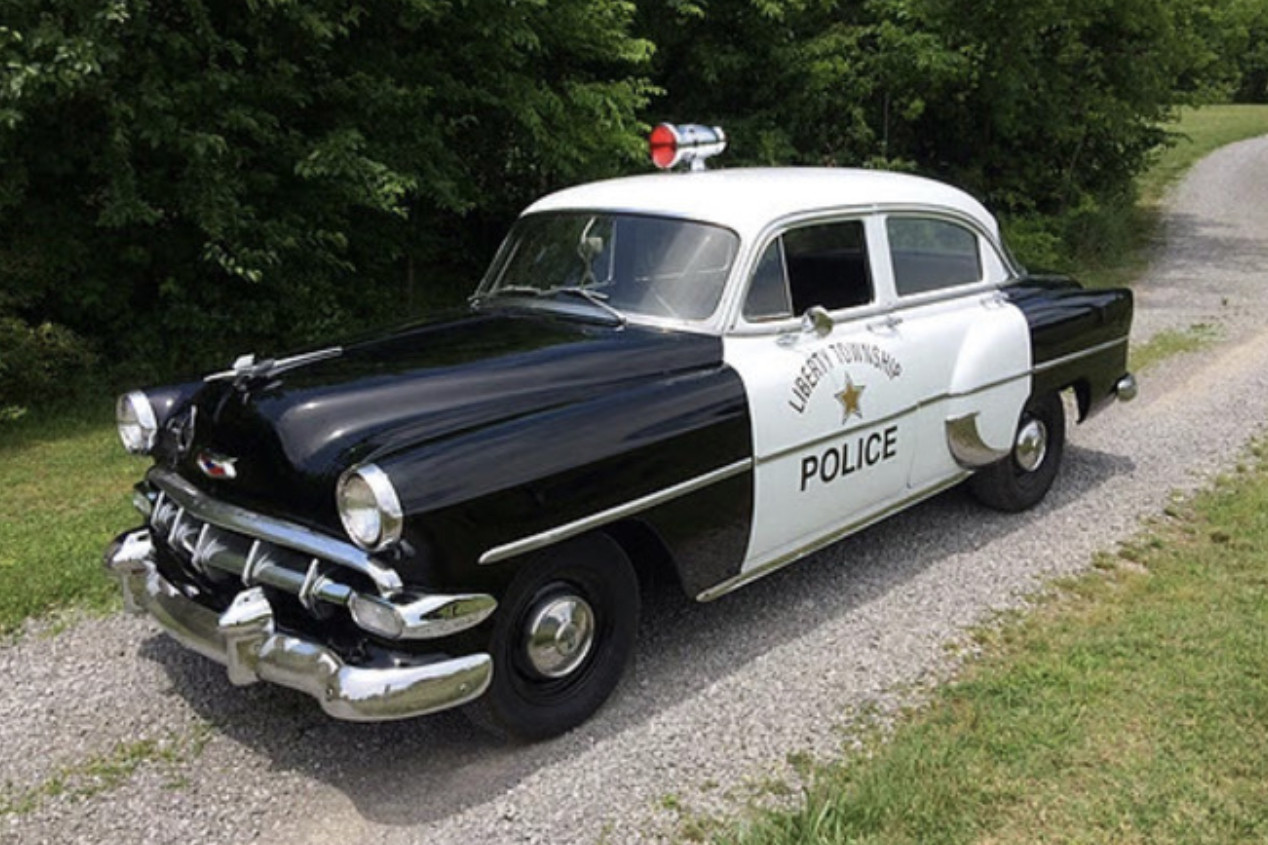 1954 Chevrolet Police Car in Nashville Hire Lebanon